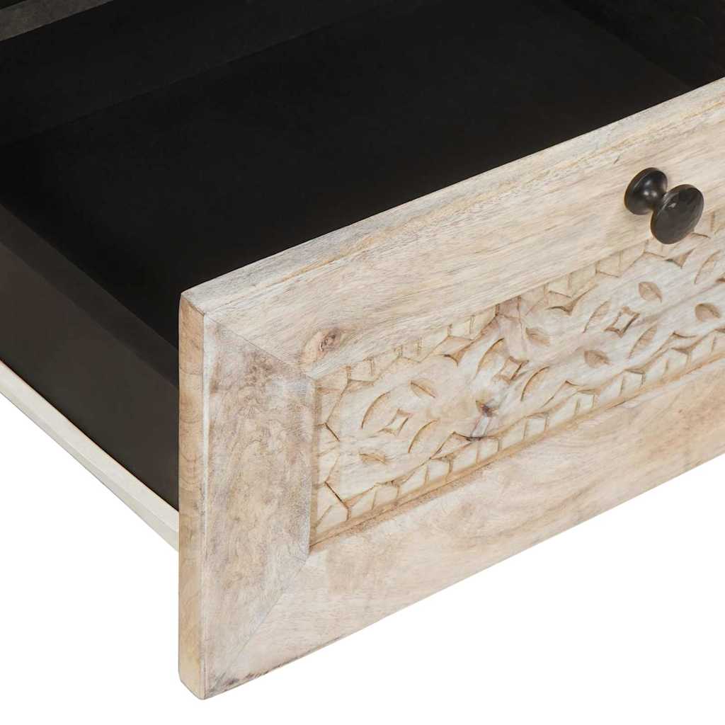 TV Units with Drawer White 105 x 33 x 46 cm Engineered wood