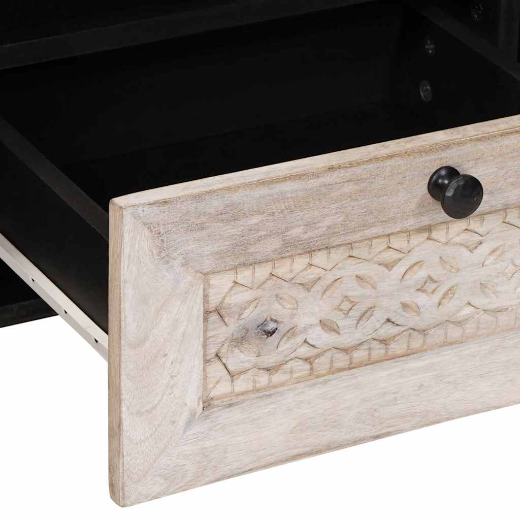 TV Units with Drawer White 105 x 33 x 46 cm Engineered wood