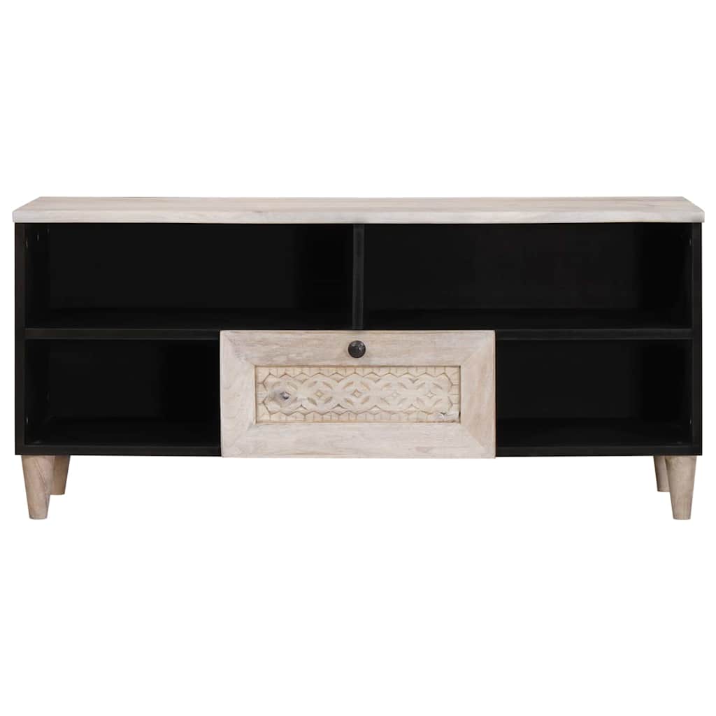 TV Units with Drawer White 105 x 33 x 46 cm Engineered wood