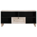 TV Units with Drawer White 105 x 33 x 46 cm Engineered wood