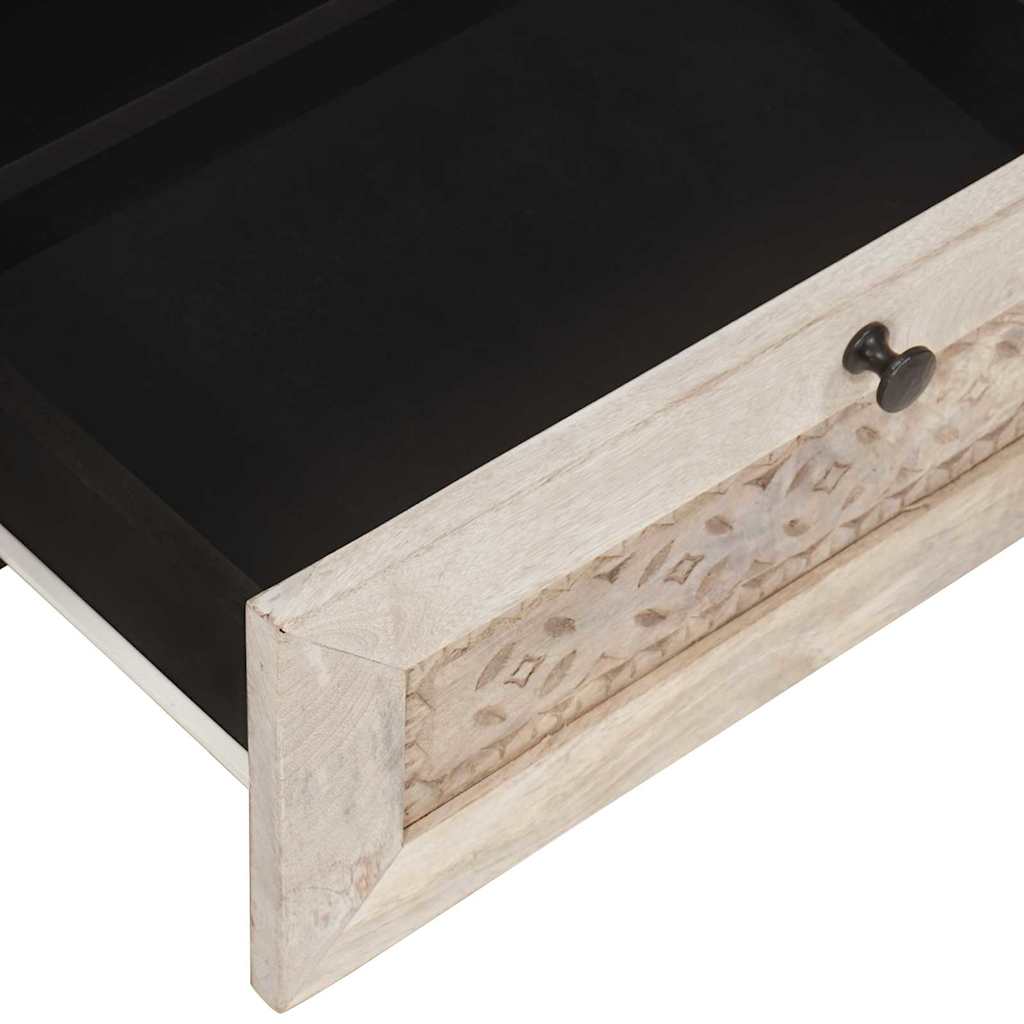 TV Units with Drawer White 80 x 33 x 46 cm Engineered wood