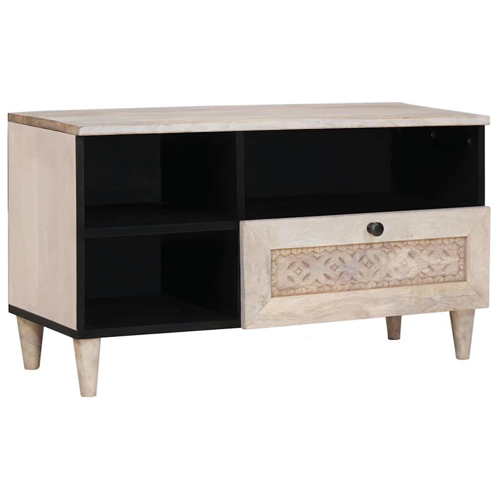 TV Units with Drawer White 80 x 33 x 46 cm Engineered wood