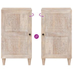 Sideboard White 33.5 x 40 x 75 cm