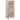Highboard with Shelf White 40 x 33 x 110 cm Solid mango wood
