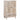 Highboard with Drawer White 60 x 33 x 100 cm Solid mango wood