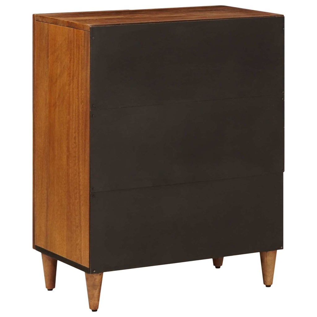 Sideboard Walnut 60 x 33 x 75 cm Solid Mango Wood