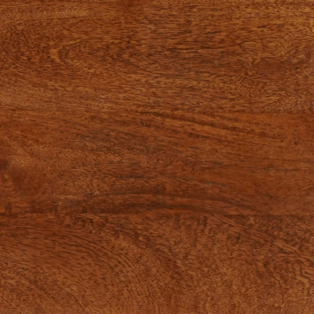 TV Cabinet with Drawer Walnut 100 x 33 x 46 cm Solid Mango Wood