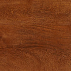 TV Cabinet with Drawer Walnut 100 x 33 x 46 cm Solid Mango Wood