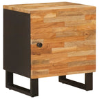 Bedside Cabinet Brown 40 x 33 x 46 cm Solid Mango Wood