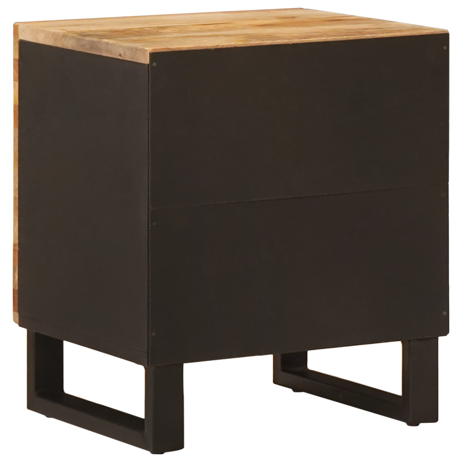 Bedside Cabinet Brown 40 x 33 x 46 cm Solid Mango Wood