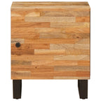 Bedside Cabinet Brown 40 x 33 x 46 cm Solid Mango Wood