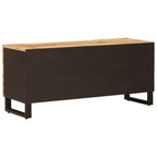 TV Cabinet with Storage Brown 105 x 33 x 46 cm Solid Mango Wood