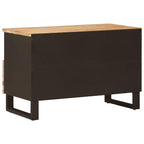 TV Cabinet with Storage Brown 70 x 33 x 46 cm Solid Mango Wood