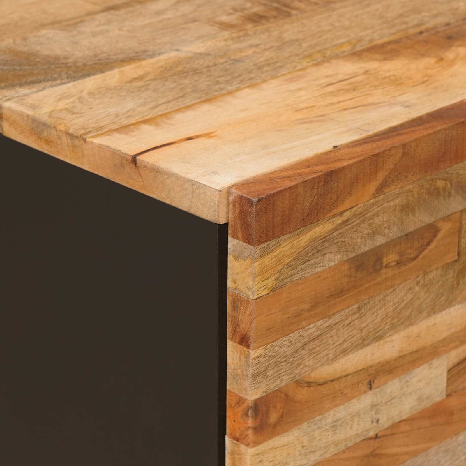 Storage Sideboard Brown 60 x 33 x 75 cm Solid Mango Wood