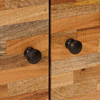 Storage Sideboard Brown 60 x 33 x 75 cm Solid Mango Wood