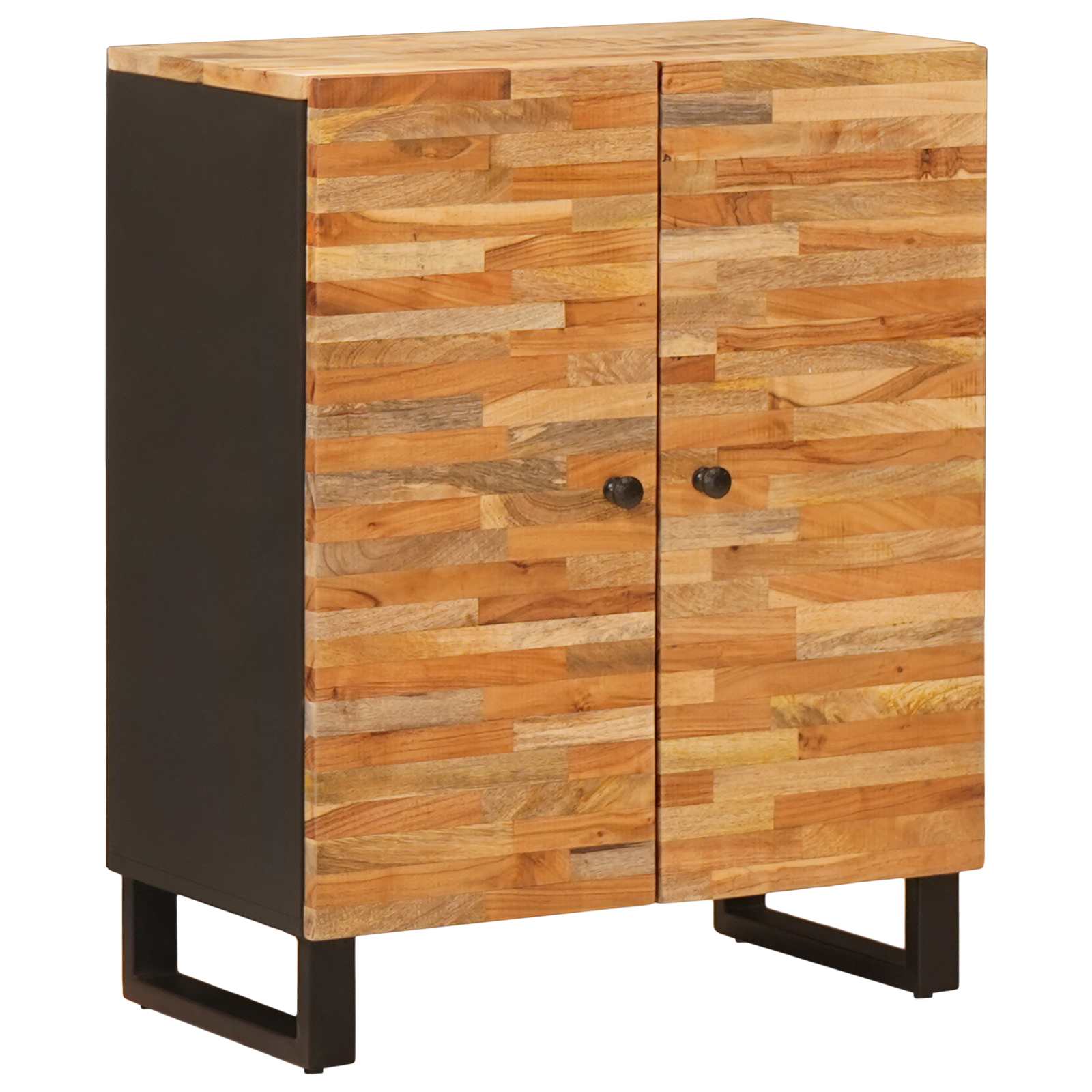 Storage Sideboard Brown 60 x 33 x 75 cm Solid Mango Wood