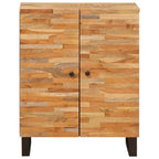 Storage Sideboard Brown 60 x 33 x 75 cm Solid Mango Wood
