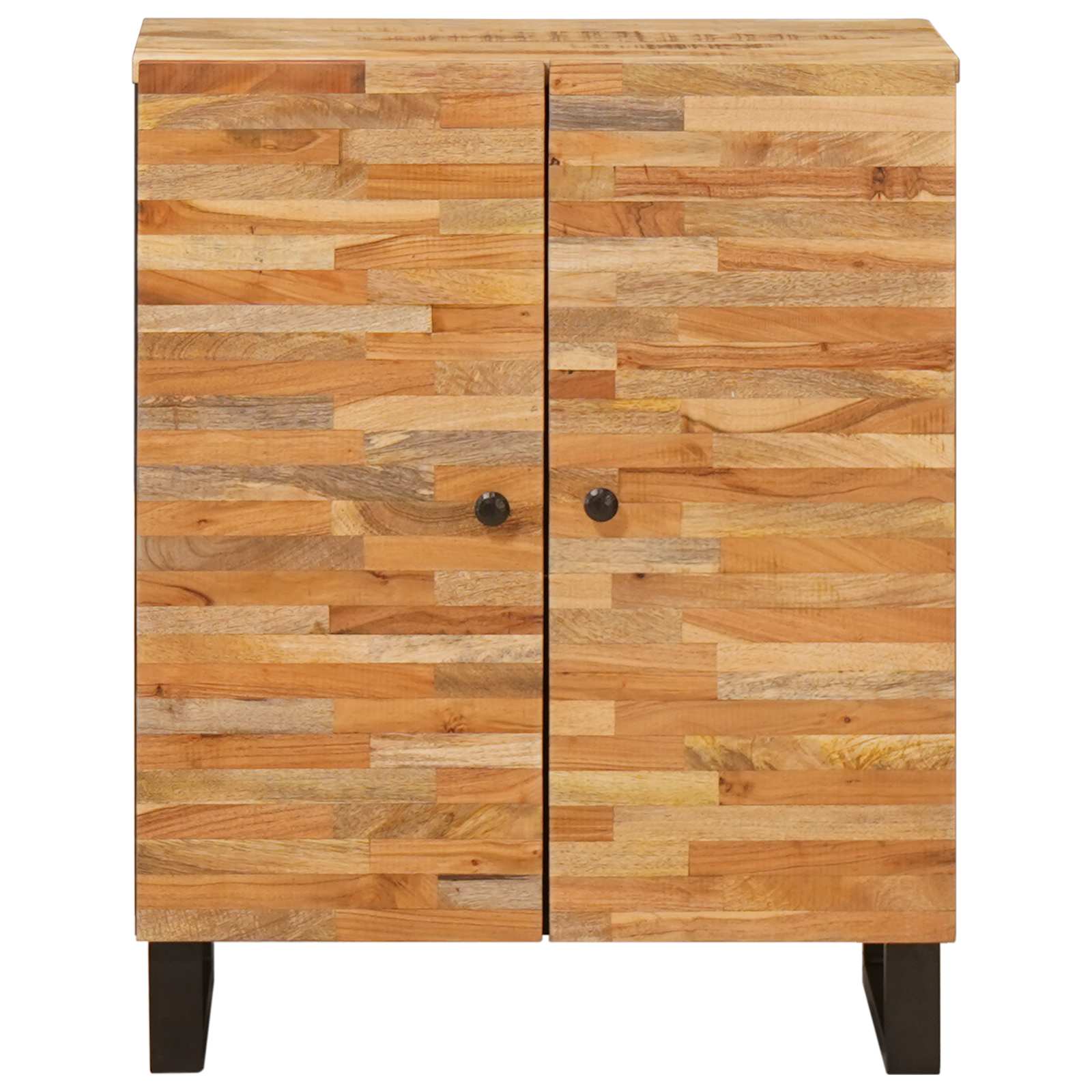 Storage Sideboard Brown 60 x 33 x 75 cm Solid Mango Wood