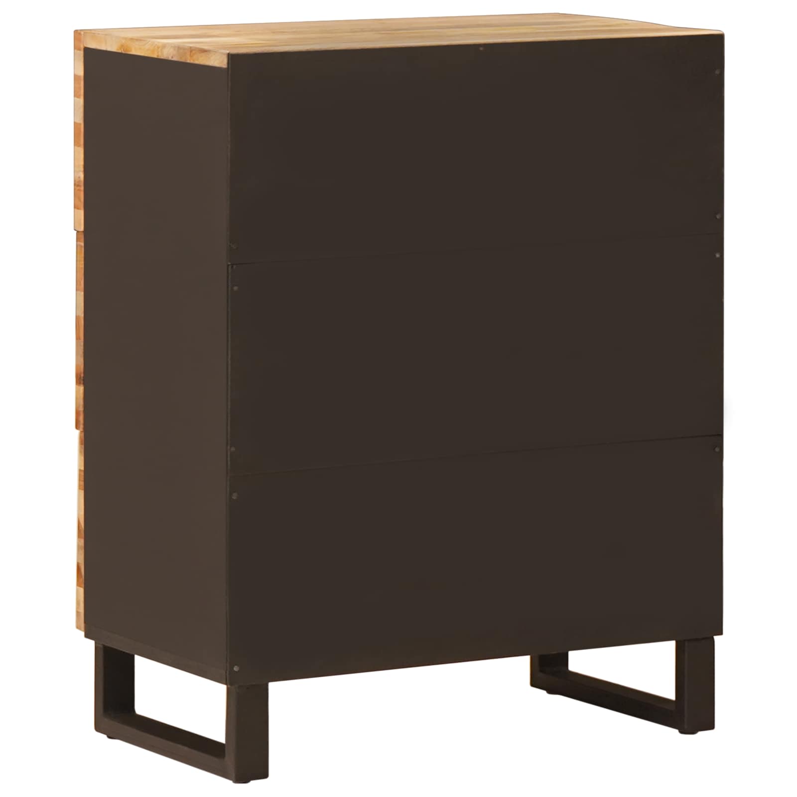 Storage Sideboard Brown 60 x 33 x 75 cm Solid Mango Wood
