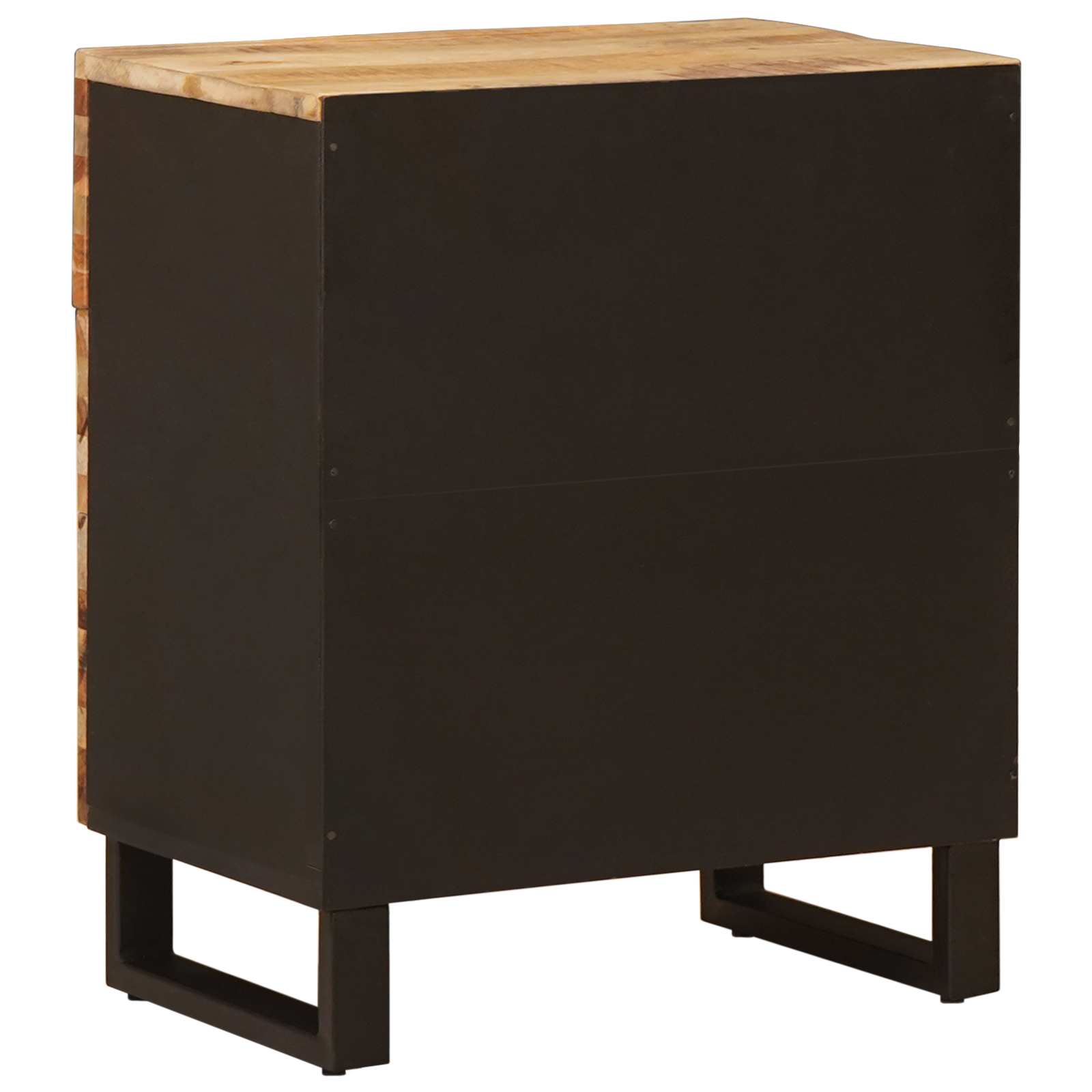 Bed cabinet with Drawer Brown 50 x 33 x 60 cm Solid Mango Wood