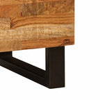 Bed cabinet with Drawer Brown 50 x 33 x 62 cm Solid Mango Wood