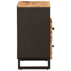 Bed cabinet with Drawer Brown 50 x 33 x 62 cm Solid Mango Wood