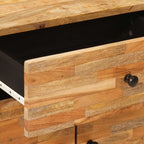 Bed cabinet with Drawer Brown 50 x 33 x 60 cm Solid Mango Wood