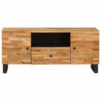 TV Cabinet with Shelf Brown 105 x 33 x 46 cm Solid Mango Wood