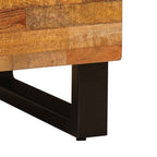 TV Cabinet with Drawer Brown 80 x 33.5 x 46 cm Solid Mango Wood