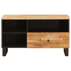 TV Cabinet with Drawer Brown 80 x 33.5 x 46 cm Solid Mango Wood