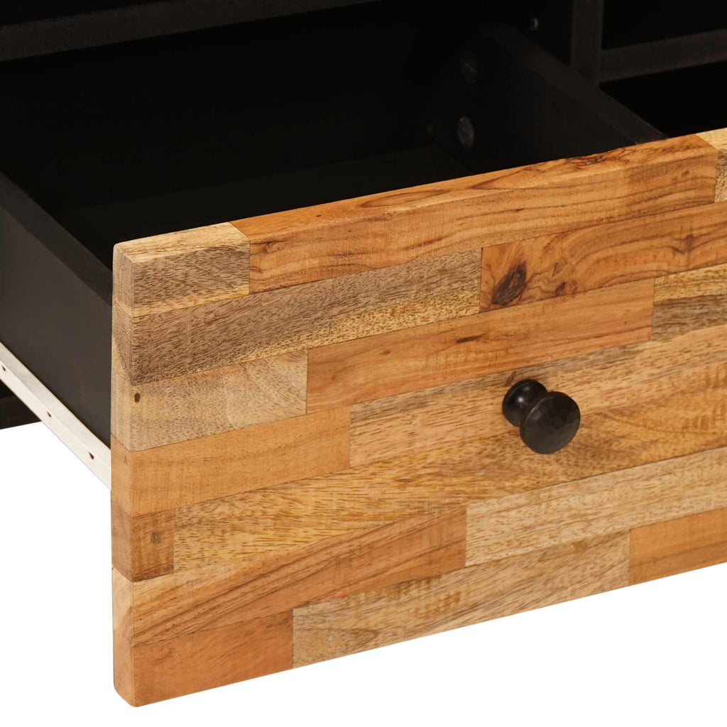 TV Cabinet Corona Brown 100 x 33 x 46 cm Solid Mango Wood