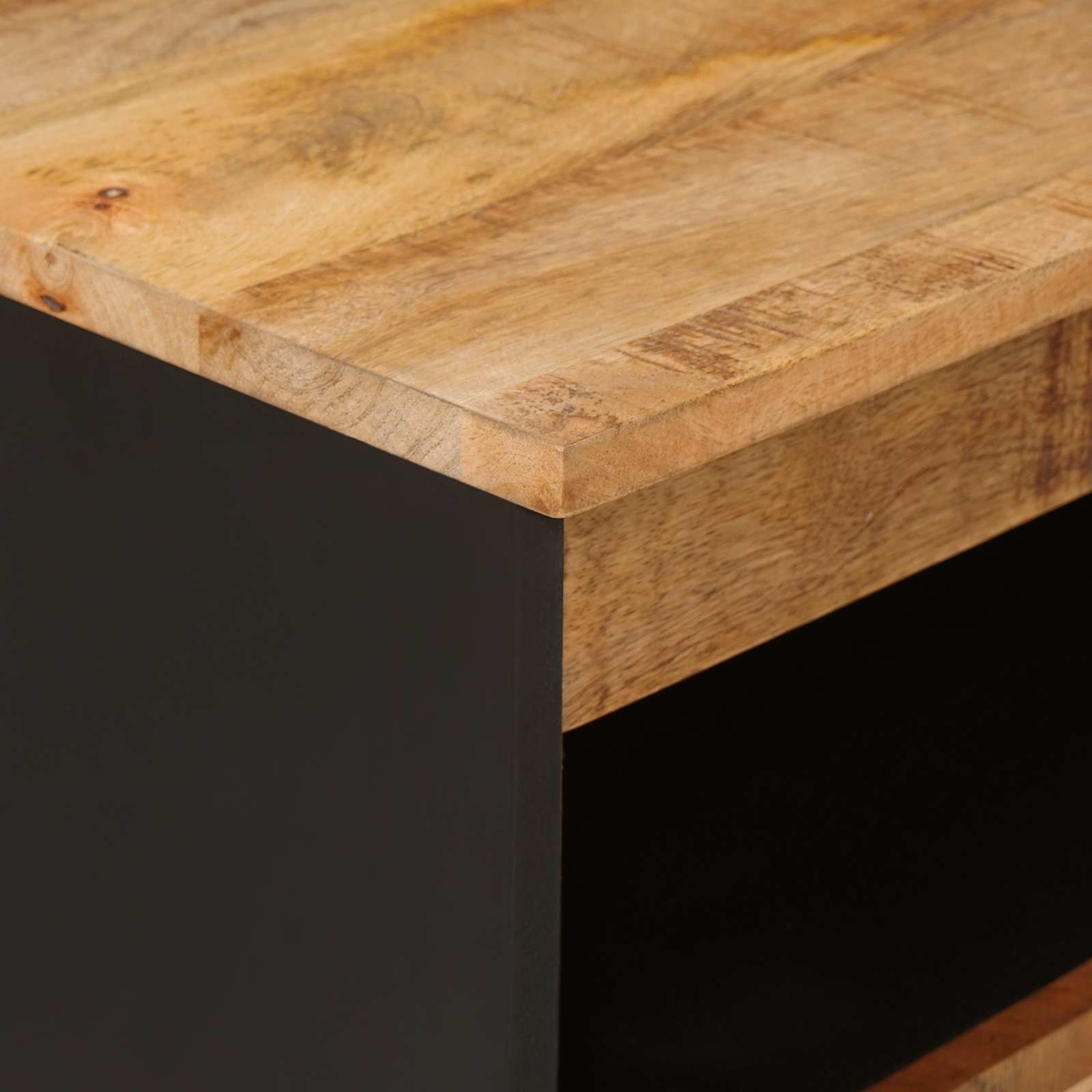 Side Cabinet with Door Brown 60 x 33.5 x 75 cm Solid Mango Wood