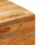 Side Cabinet with Door Brown 60 x 33 x 75 cm Solid Mango Wood