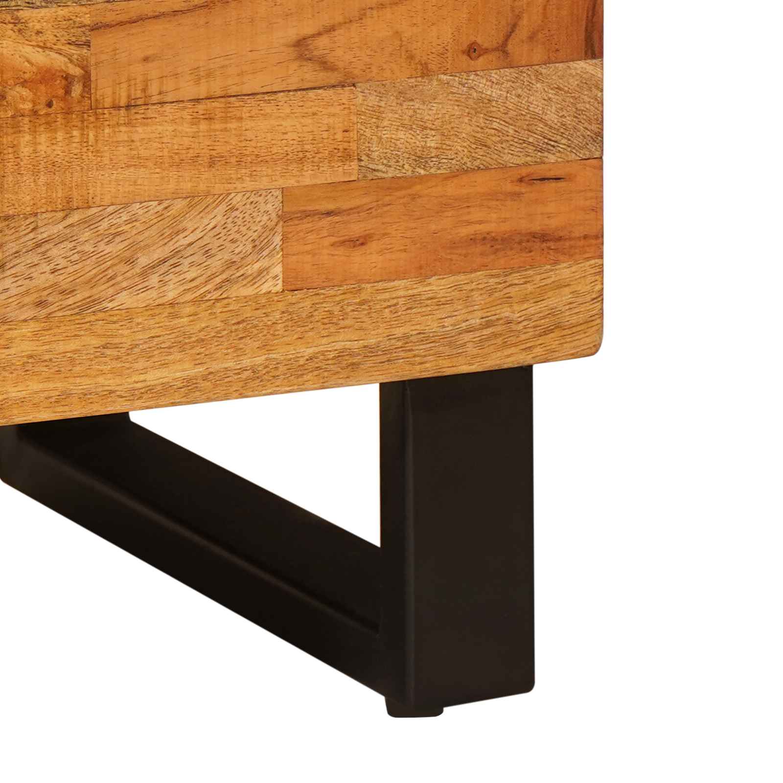 Side Cabinet Brown 80 x 33 x 75 cm Solid Mango Wood