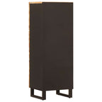 Storage Highboard Brown 40 x 33 x 110 cm Solid Mango Wood