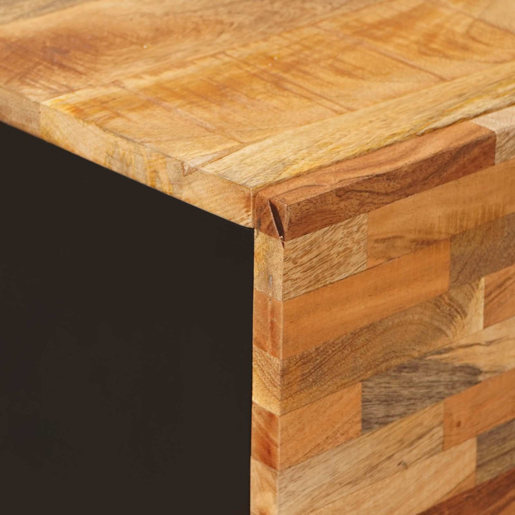 Storage Highboard Brown 60 x 33 x 100 cm Solid Mango Wood