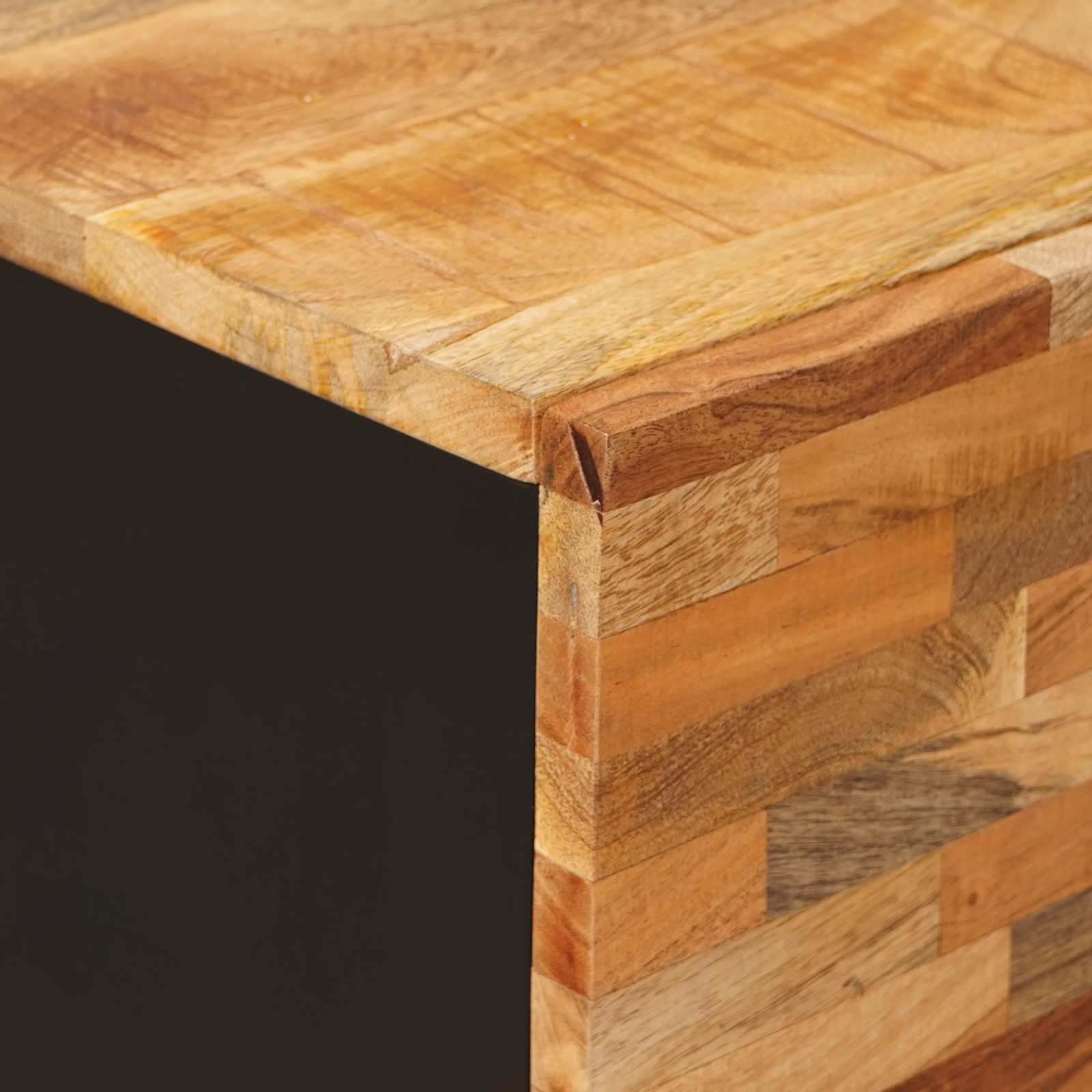 Storage Highboard Brown 60 x 33 x 100 cm Solid Mango Wood