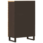 Storage Highboard Brown 60 x 33 x 100 cm Solid Mango Wood