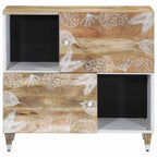 Sideboard 80x33.5x75 cm Solid Wood Mango