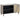 TV Cabinet Grey and Gold 80 x 31.5 x 46 cm Solid Mango wood