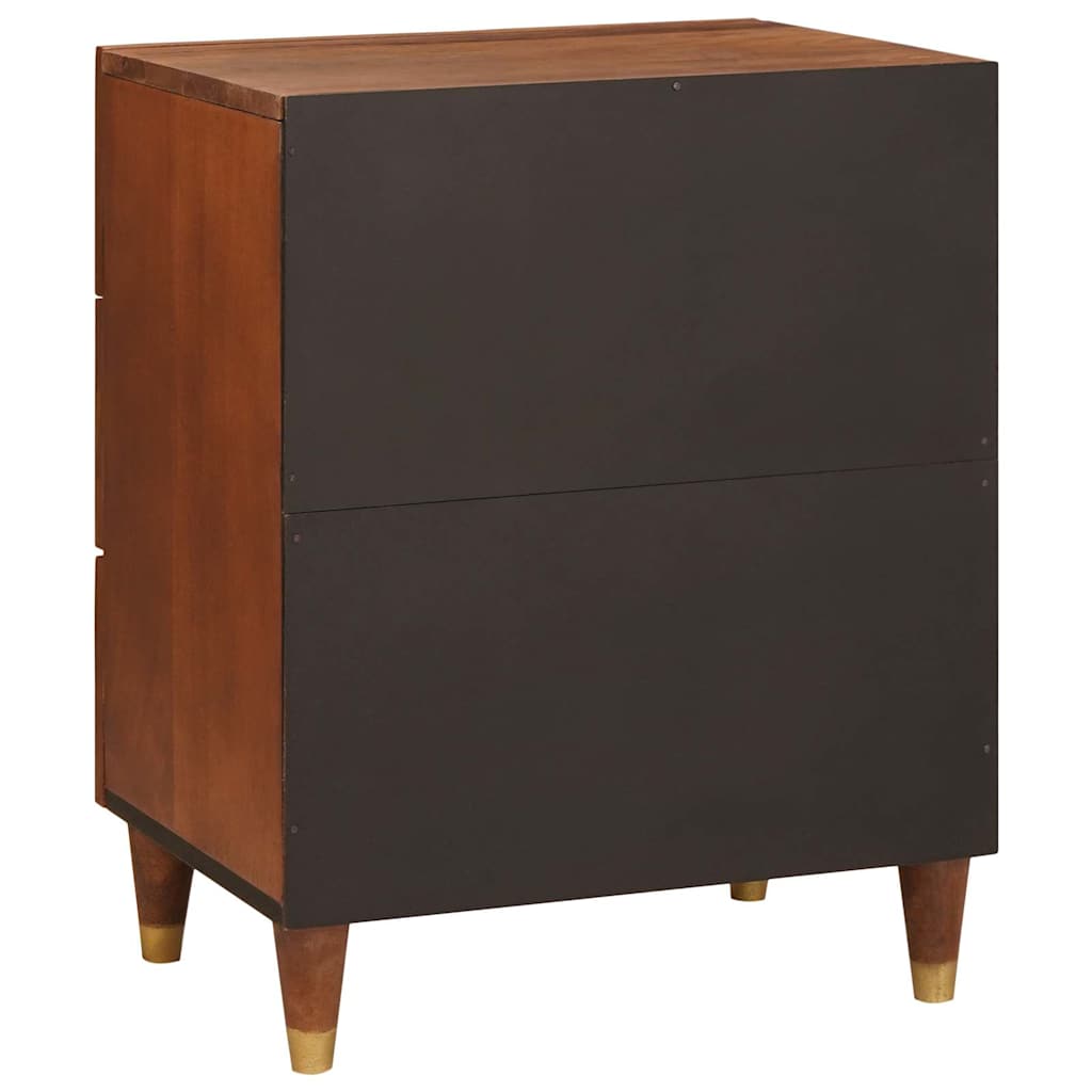 Bedside Tables with Drawer 50 x 33 x 62 cm Solid Mango Wood
