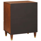 Bedside Tables with Drawer 50 x 33 x 62 cm Solid Mango Wood