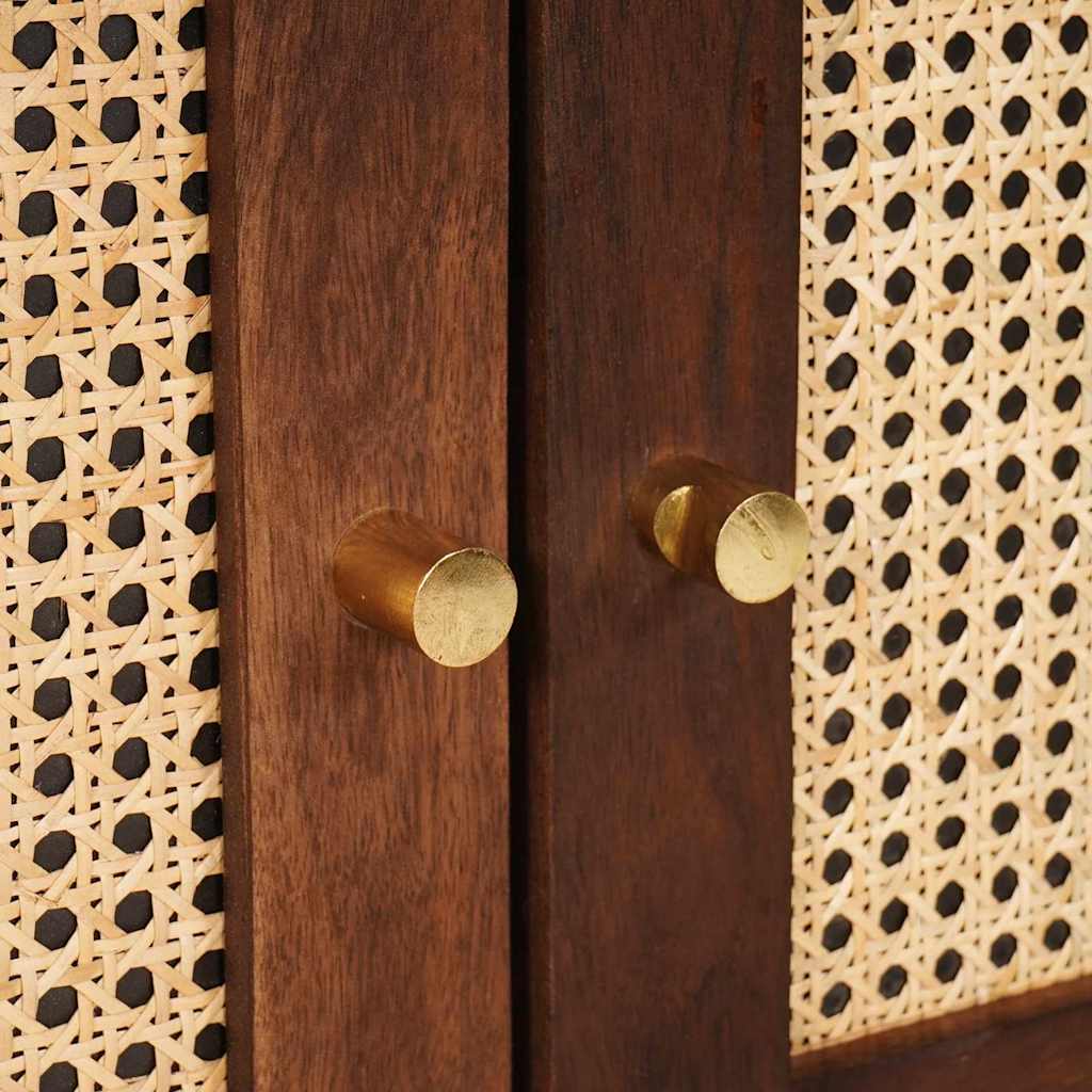 Sideboard Brown 60 x 33.5 x 75 cm Solid Mango Wood