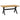 Dining Table NOAIN X-Shaped Legs 160x90x75 cm Solid Wood Pine