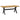 Dining Table NOAIN X-Shaped Legs 180x90x75 cm Solid Wood Pine