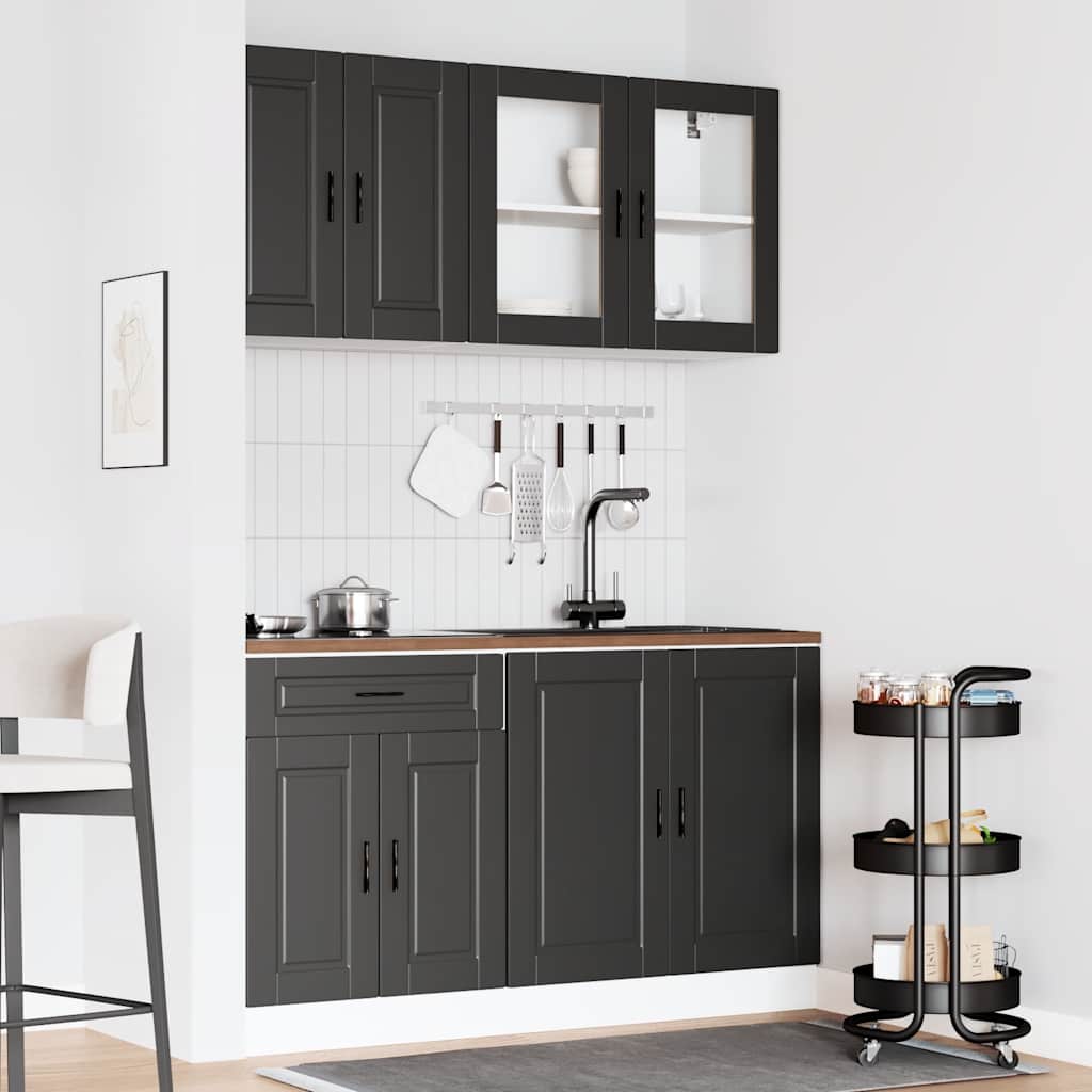 4 Piece Kitchen Cabinet Set Porto Engineered Wood