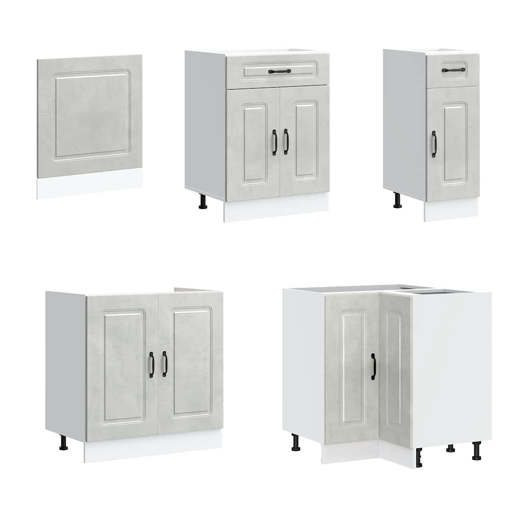 11 Piece Kitchen Cabinet Set Kalmar Engineered Wood