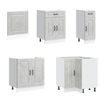 11 Piece Kitchen Cabinet Set Kalmar Engineered Wood