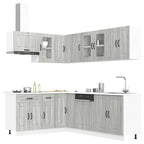 11 Piece Kitchen Cabinet Set Kalmar Engineered Wood