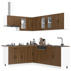 11 Piece Kitchen Cabinet Set Kalmar Engineered Wood